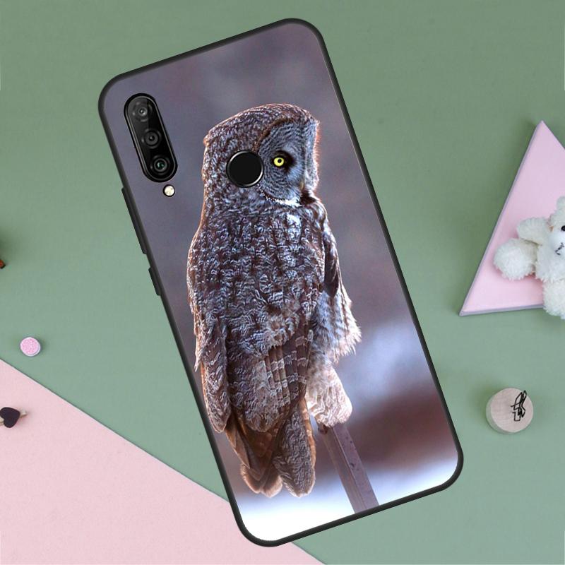Camouflage Owl For Huawei P20 P40 Lite P60 P30 Pro Nova 5T 9 10 SE 12s 12i 11i Y90 Y70 Y60 Y61 Y72 Y91 Case