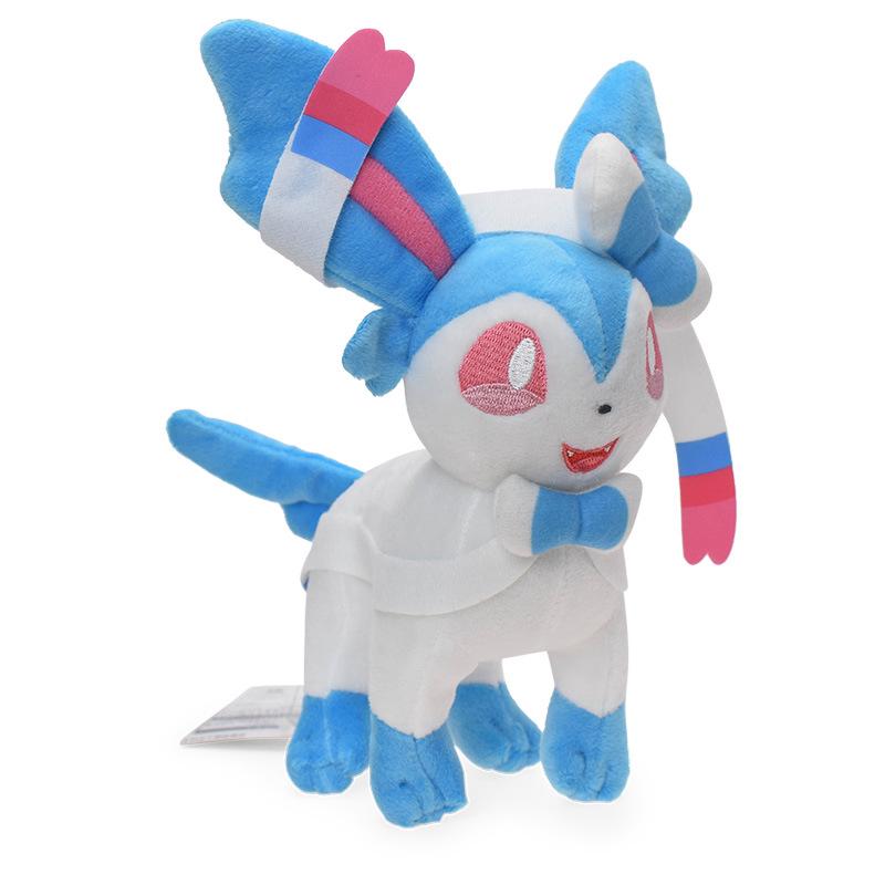 Small Iridescent Eevee & Espeon Plush Toy with Tag