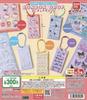 Sanrio Bonbon Drop Stickers Miniature Charm Complete Set 5 Gacha Capcel Toy