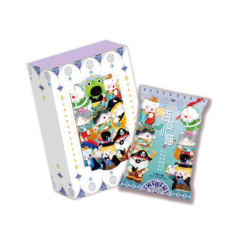 Cute Pet Cat Artist Cards Series 3 EverChanging Art Little Transformative Kitties Collectible Cards Holiday Gifts Toys