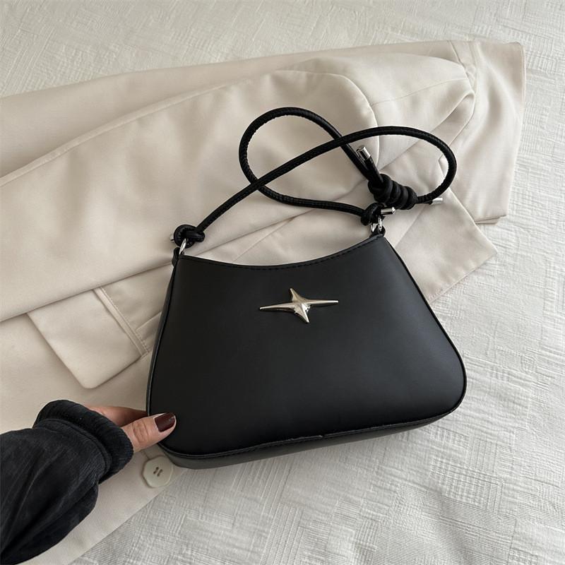 Popular Casual Shoulder Bag Stylish Small Bag Street Trend Spring 2024 Personalized Square Bag