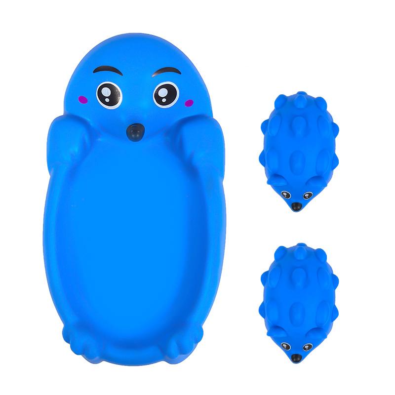 Non-Toxic 4 Pcs Baby Bathroom Floating Animal Sea Lion Hippopotamus Water Children Summer Swimming Pool Bath Toys For Gifts