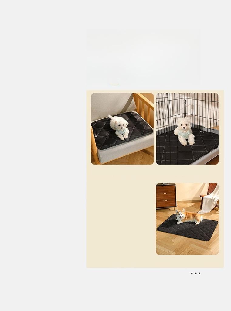 Hot selling pet dog bed carpet waterproof and urine proof Oxford cloth mat dirt resistant and moisture-proof summer dog mat