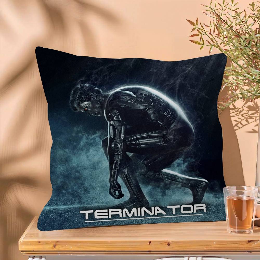 S Movie TV The Terminator Pillow Cover Sofa Cushion Cover Home Room Decoration Children Gift