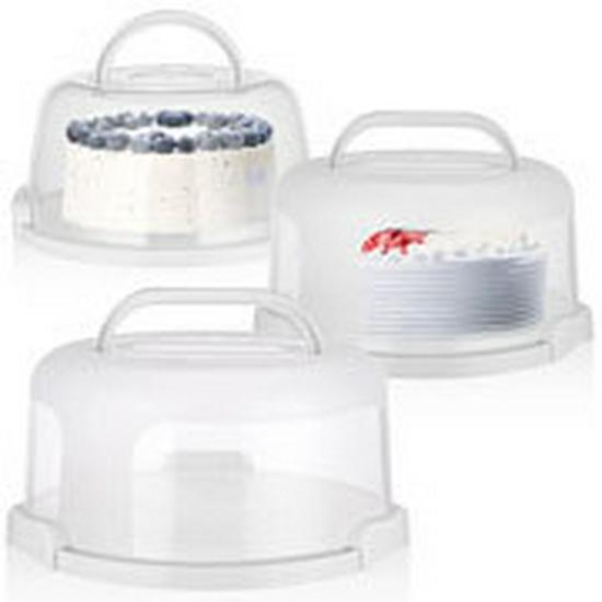 Japanische Tragbare Handheld Kuchen- & Lebensmittelaufbewahrungsbox - Transparent, Geruchshemmend, für Obst & Gemüse
