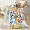 Bluey Bingo's Adventure Blanket Comfortable Great for Office Bedding Livingroom for All Occasions Stylish Decor Ideal Gift For Birthday Valentine'S Da