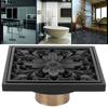 Square Shower Drain 10x10cm / 3.94×3.94inch Floor Drain Universal Fit Floor Strainer  Kitchen