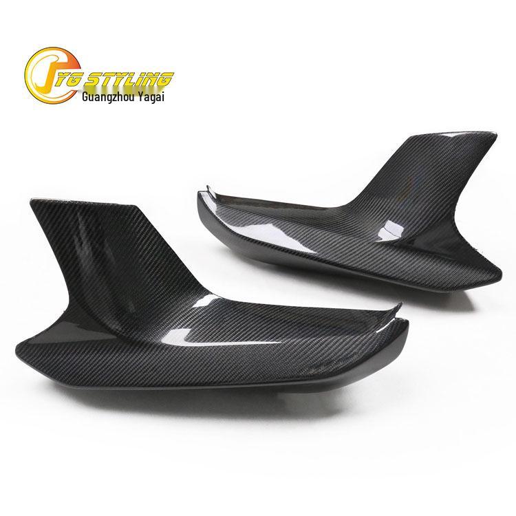 BMW F90 M5 Carbon Fiber Front Corner Spats and Bumper Lip Protectors