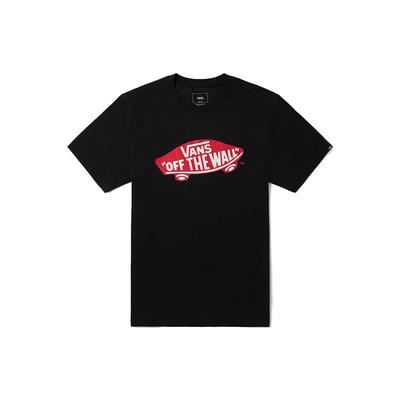 Off The Wall Classico Stampa Casual Sportivo Americano Vintage Manica Corta T-Shirt Unisex Top Nero VN0A4MM7BRR