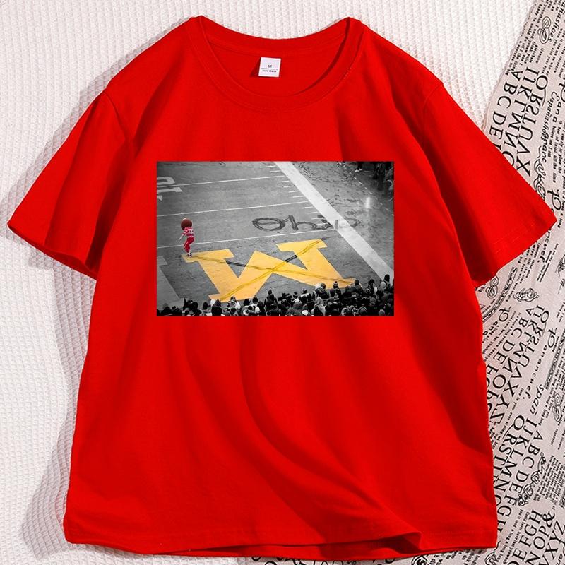 

Funny Brutus T Shirt Snow Fan Football TShirt Cotton Short Sleeve Round Neck Tshirts Loose Graphic Tee Male Clothing Streetwear S