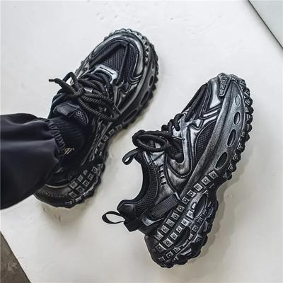 2026 Vară Noi Pantofi Bărbați Stil Retro Pantofi de Tată Trendy Lux Ușor Pantofi Sport cu Talpă Groasă