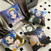 1pc Levy McGarden Fairy Tail Pillow Case Fashion Square Pillowcase Bedroom Sofa Room Ins Decoration Leisure