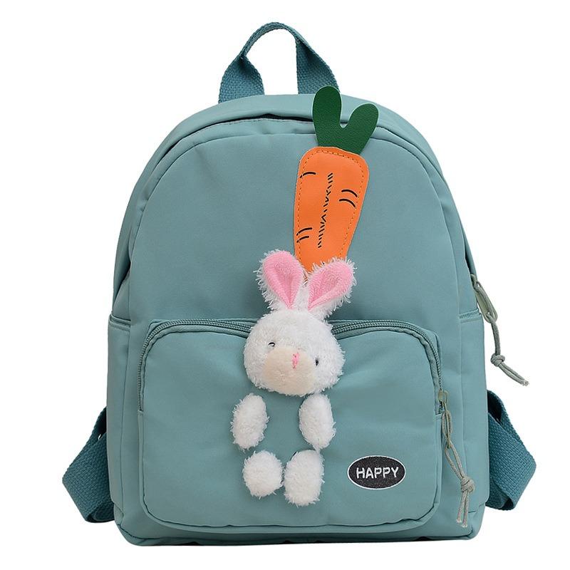 Einfacher Studentenrucksack Große Kapazität Lässiger Mittel- und Oberstufenrucksack Rucksack im Waldstil für Mädchen