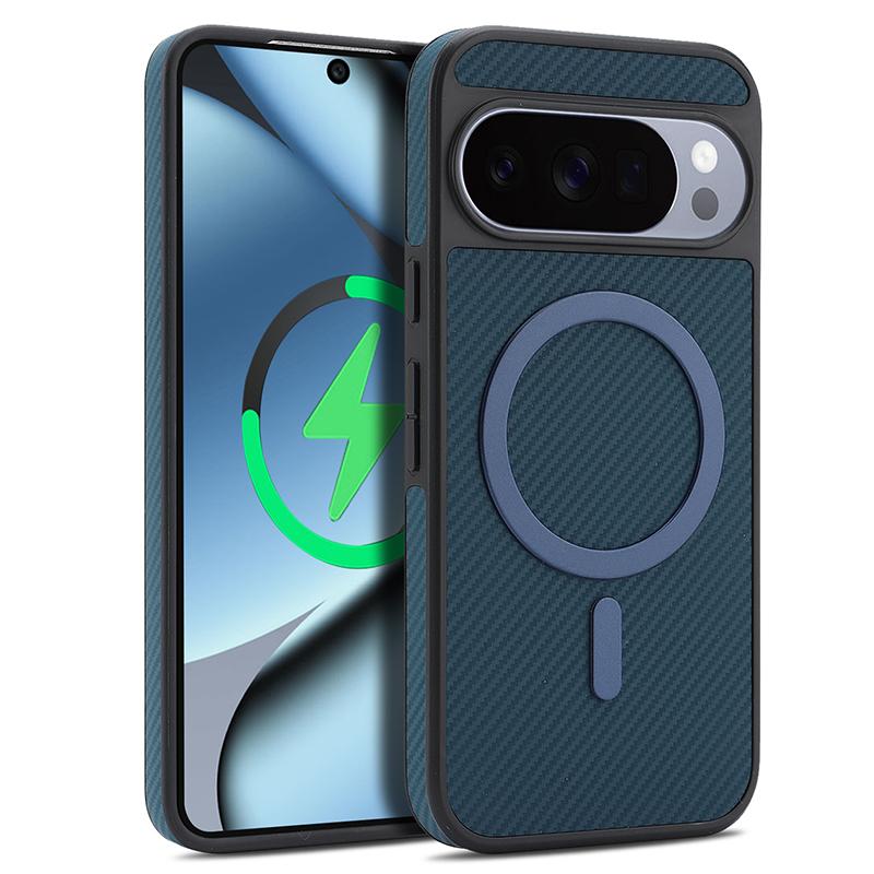 High Quality Car Mounted Magnetic Wireless Charging Phone Case For Google Pixel 11 Pro XL 9 10 A Pro Phone Shock Protection Case