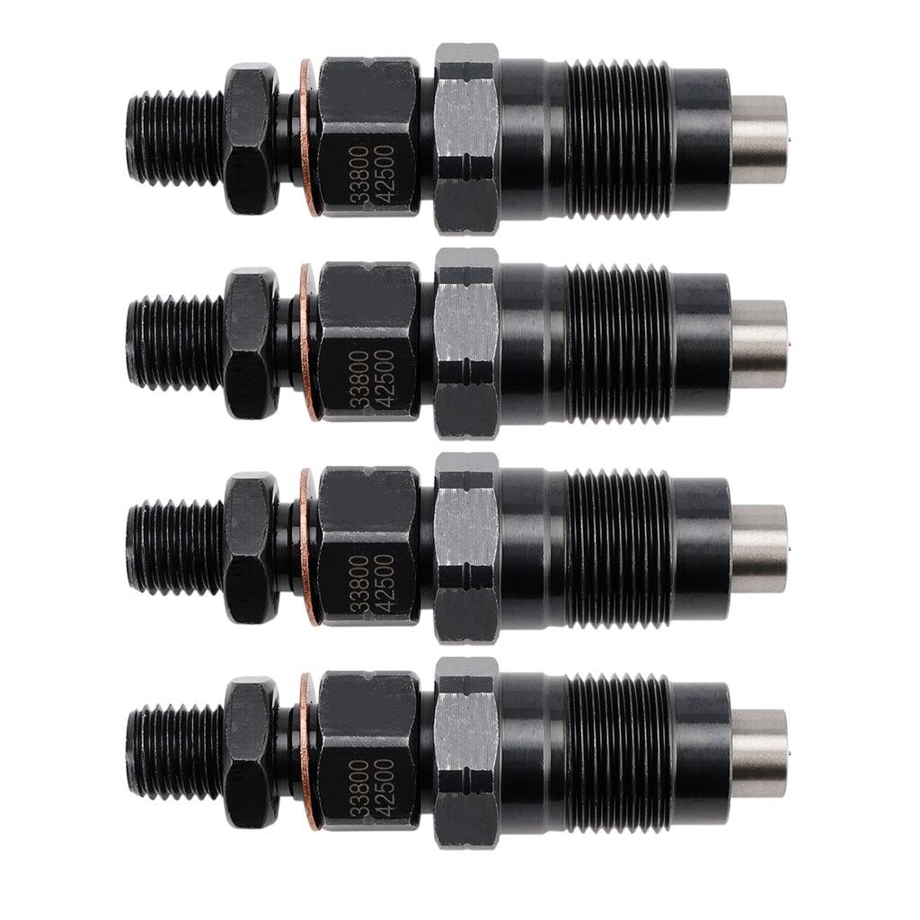 4PCS Fuel Injector 33800-42500 Fit Hyundai D4BH D4BF Pickup H100 Minivan H1