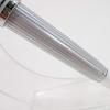 Pelikan M405 Fountain Silver 14K Fine Nib Souverän Pen, White, Gold,
