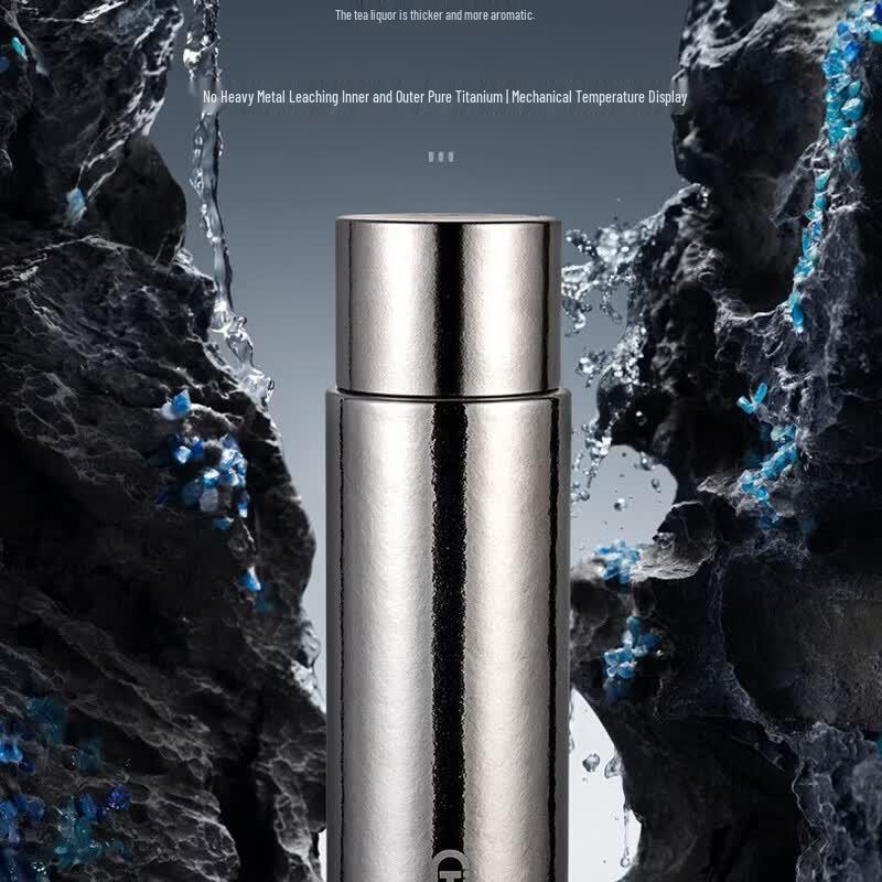 Aishida 480ml Pure Titanium Insulated Tea Cup