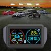 Smart Solar Power TPMS Car Tire Pressure Monitoring System Alarm Tyre Air Pressure Meter Gauge Temperature Warning 4 Sensors