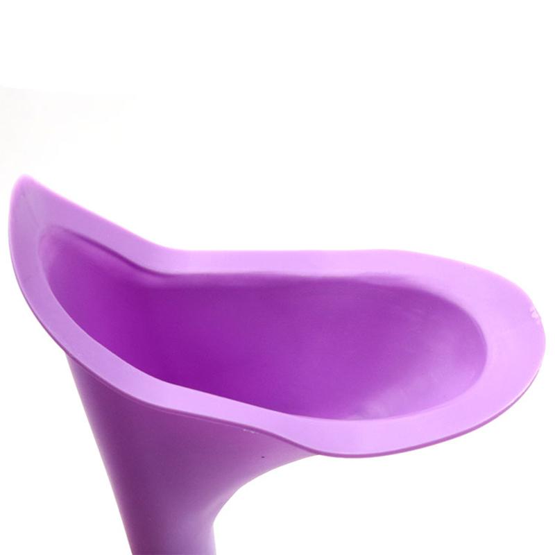 1PCS Silicone Urinal Woman Reusable Standing Portable Tourism Outdoor Multifunctional Field Emergency Response Pregnancy TMZ