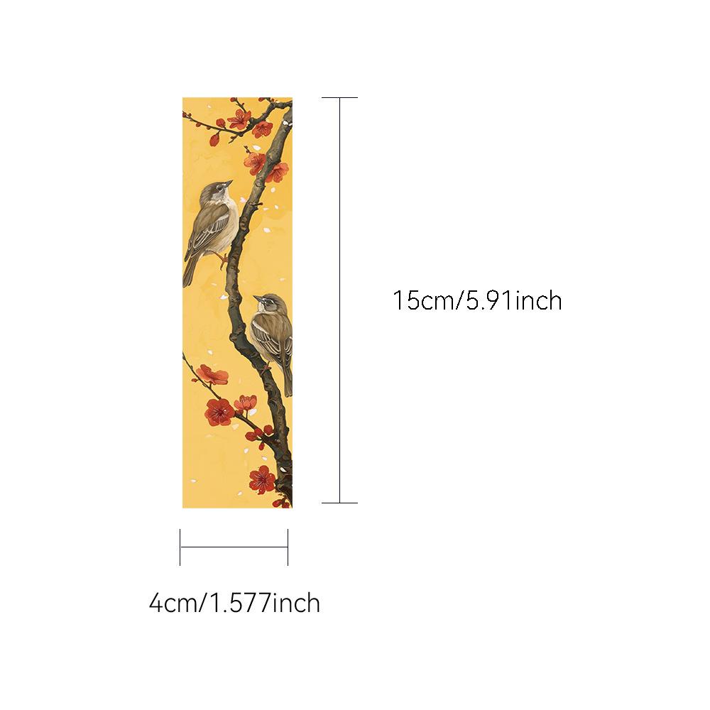 30PCS Cute Bird Bookmarks Retro BookMark Graffiti Annotated Gift Personalized Unique Skateboard Gifts Living Room Stickers