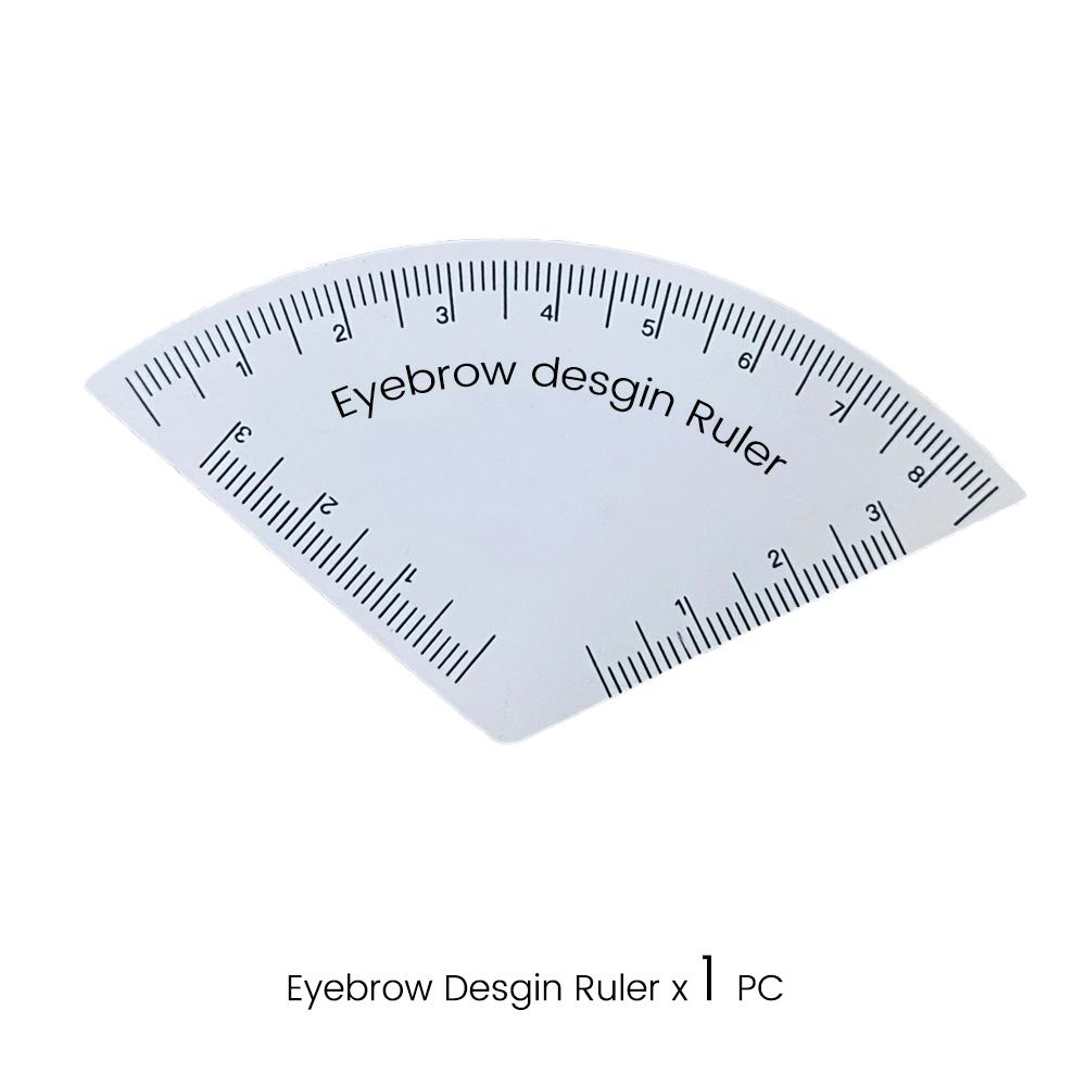 Fast Drawing Eyebrow Desgin Ruler Microblading Mapping Tool Shaping Permanent Makeup Drawing Guide Ruler Tattoo Supplies Reuse