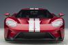 AUTOart Ford GT 2017 Metallic Stripe Finished Product 12106 1/12 Red/Silver