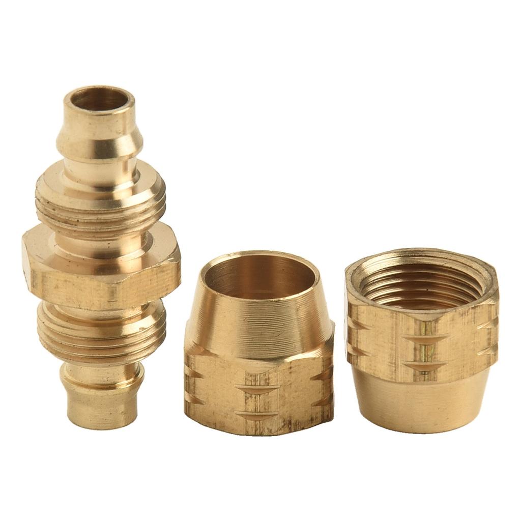 Pressure Hose Adapter Quick Connection Agricultural Spray Pipe Adapter Copper Repair Extension High-Pressure Water Pipe Joint