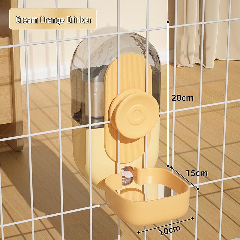 Hanging Pet Water Fountain and Feeder for Cats and Dogs