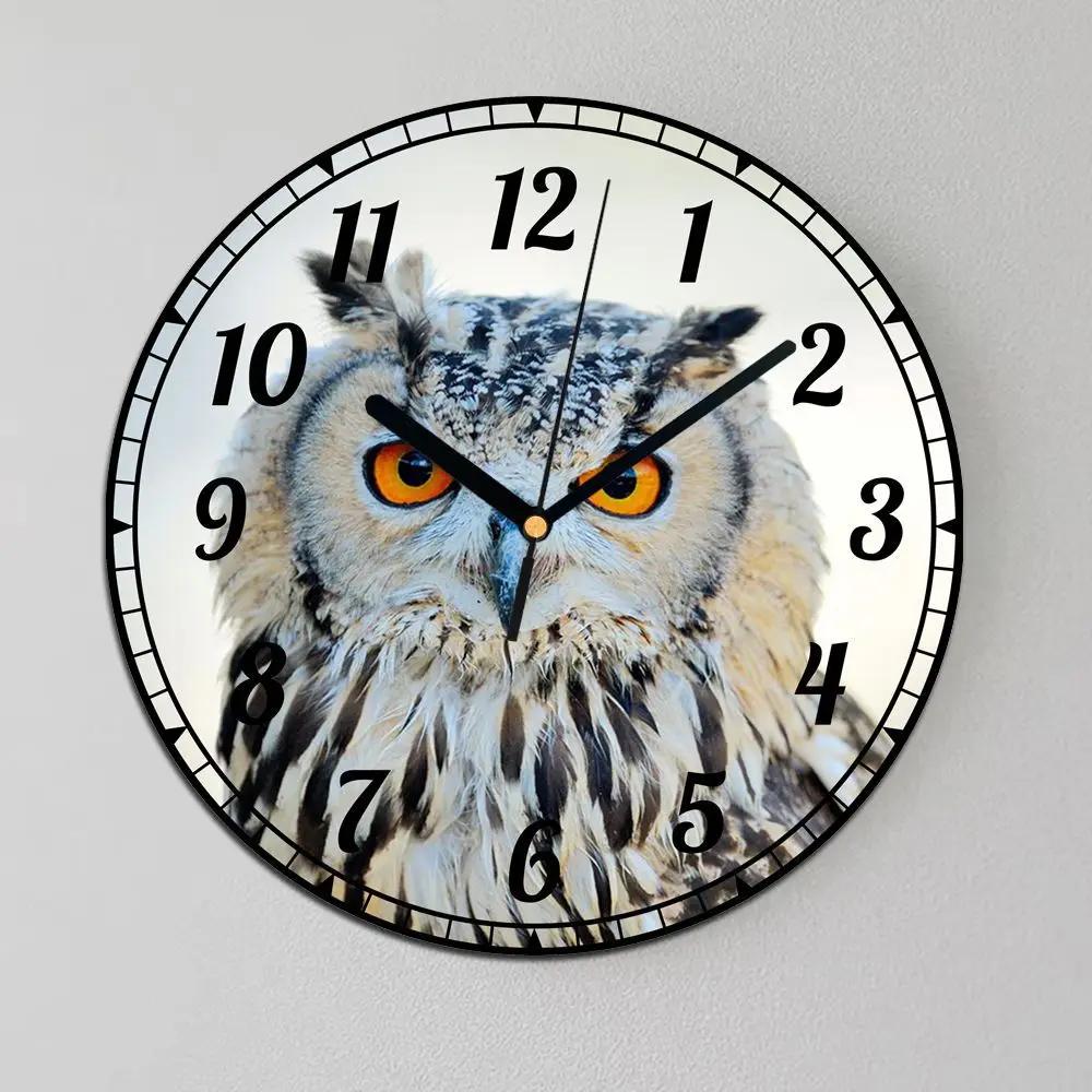 10 Inch Silent Xyloid Wall Clocks Decorative Non Ticking Clock for Home Office Kitchen Bedroom Living Room, Bedroom, Study