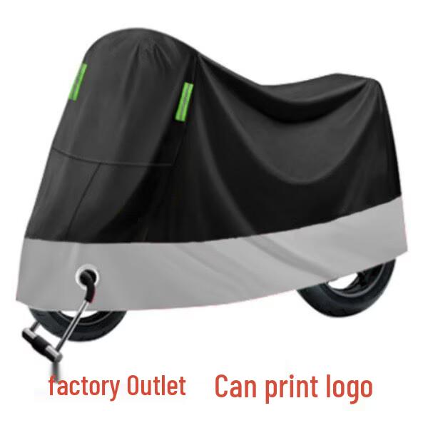 All-Weather Motorcycle & Electric Bike Protective Cover: Sun & Rain Resistant, Dustproof, Durable