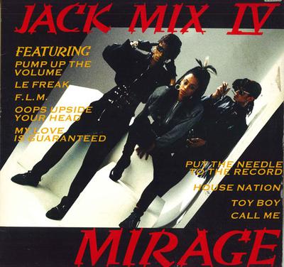 12inch Record MIRAGE  Jack Mix IV C12Y0298 CANYON INTERNAT 1988 Japan Dance  Electronica Used