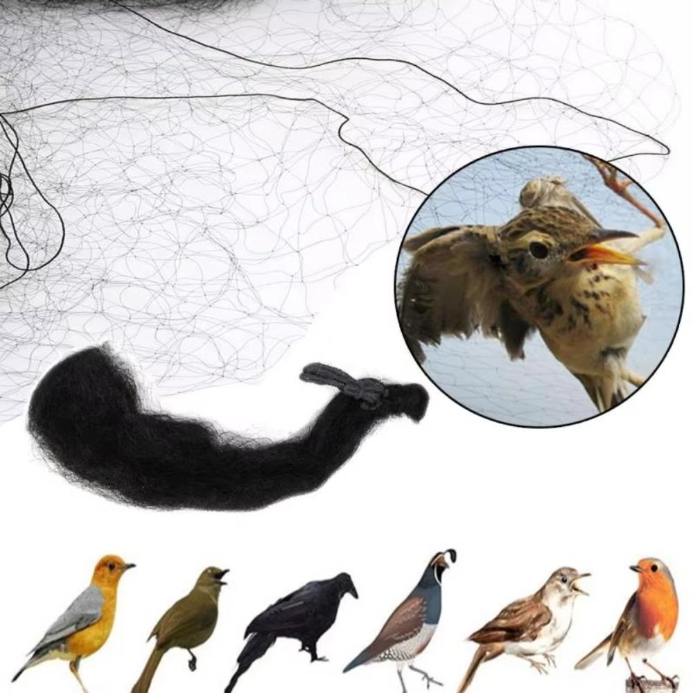 6-30m Nylon Net Plastic Anti Bird Catcher Netting Fruit Tree Flower Garden Mesh  Pest Control Tool