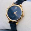 Used [Rare/Working] SEIKO Ladies Vintage 43-0110 Quartz Black Gold