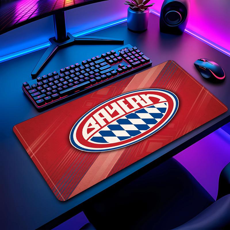 Tappetino per Mouse con Motivo Calcio Bayern Monaco No?Tappetino Mouse da Gioco Antiscivolo con Base in Gomma per Scrivania Ufficio Casa