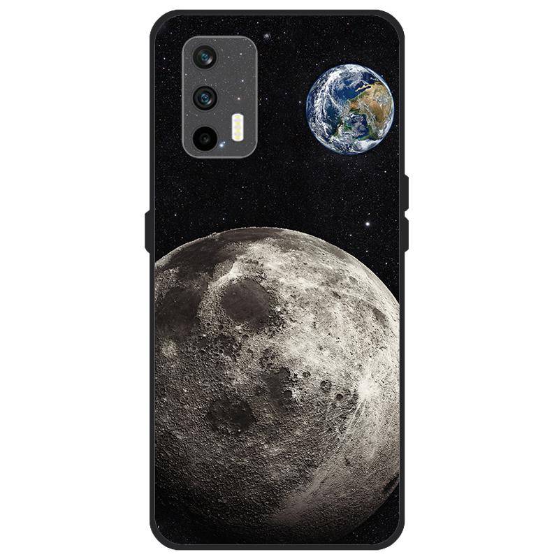 Funda Para Realme GT 5G Funda RMX2202 Cubierta Trasera de Silicona Suave Para OPPO Realme GT 5G 6.43 pulgadas Dibujos Animados TPU Parachoques de Teléfono Bolsas Estuche