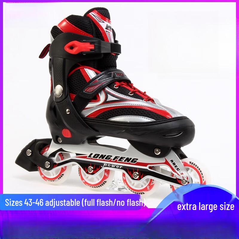 CHIWANG Longfeng Adult Adjustable Inline Skates