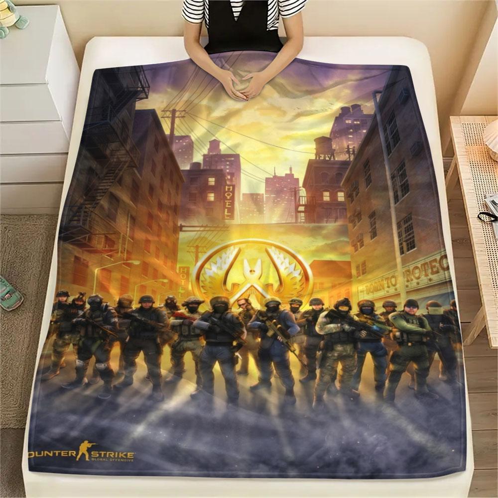 Counter-Strike 2 Blanket, High Quality Comfortable for All Seasons, Home Decor, Warmth and Comfort