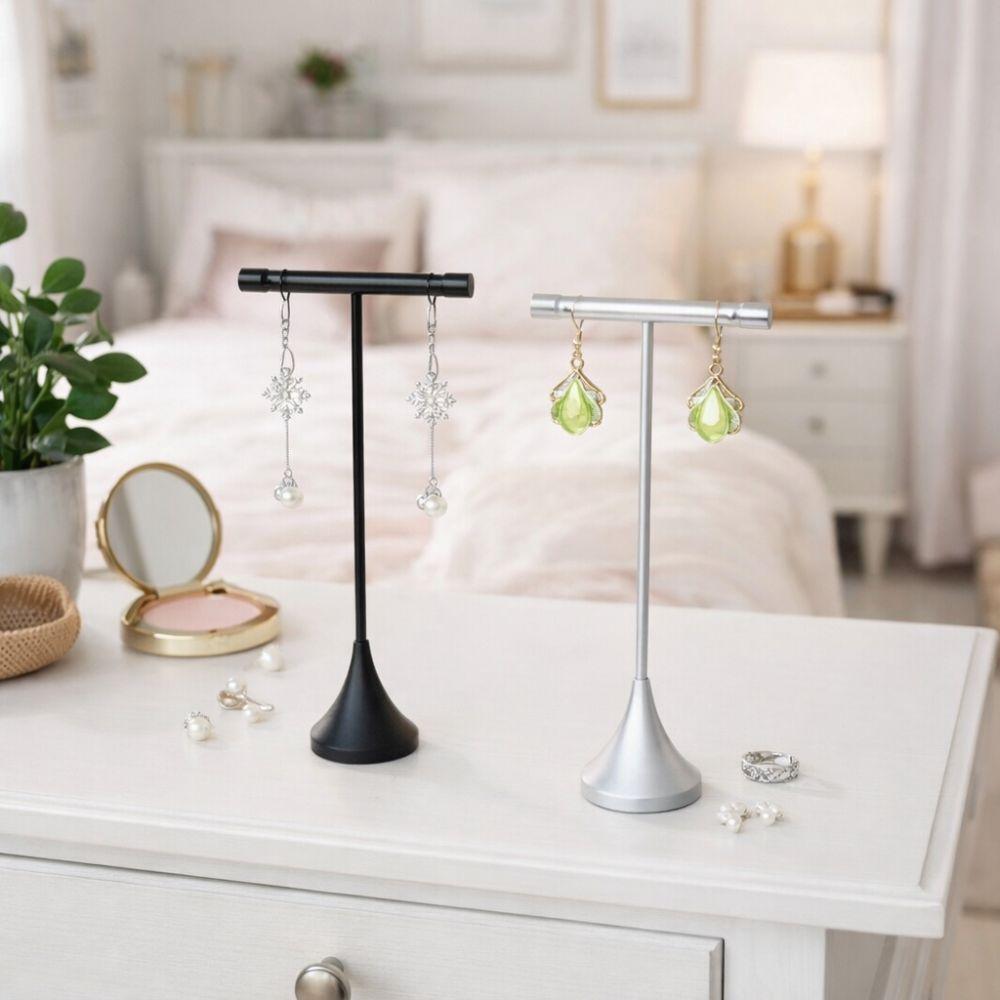 Abnehmbarer Ohrstecker-Aufbewahrungshalter Hängeschmuck Ring-Organizer Vitrine
