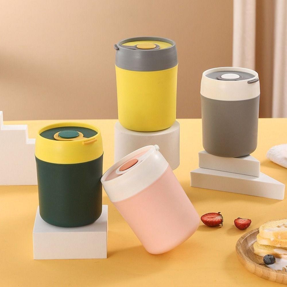 Heat Preservation Thermal Lunch Box Stainless Steel Insulated Soup Cup Soybean Milk Cup  for Home