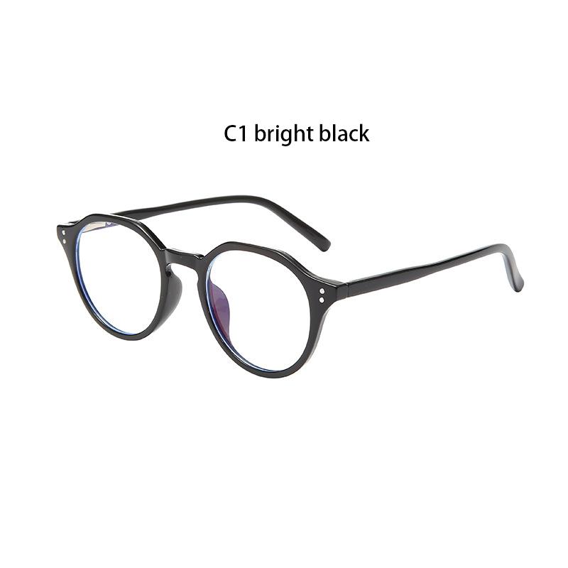 Anti-blue Light Glasses Classic Round Eyewear Women Men Luxury Eyeglasses Blue Light Blocking Man Lady Computer Eyeglasses