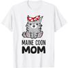 Maine Coon Mom Cute Maine Coon Cat Men Women Kids T-Shirt