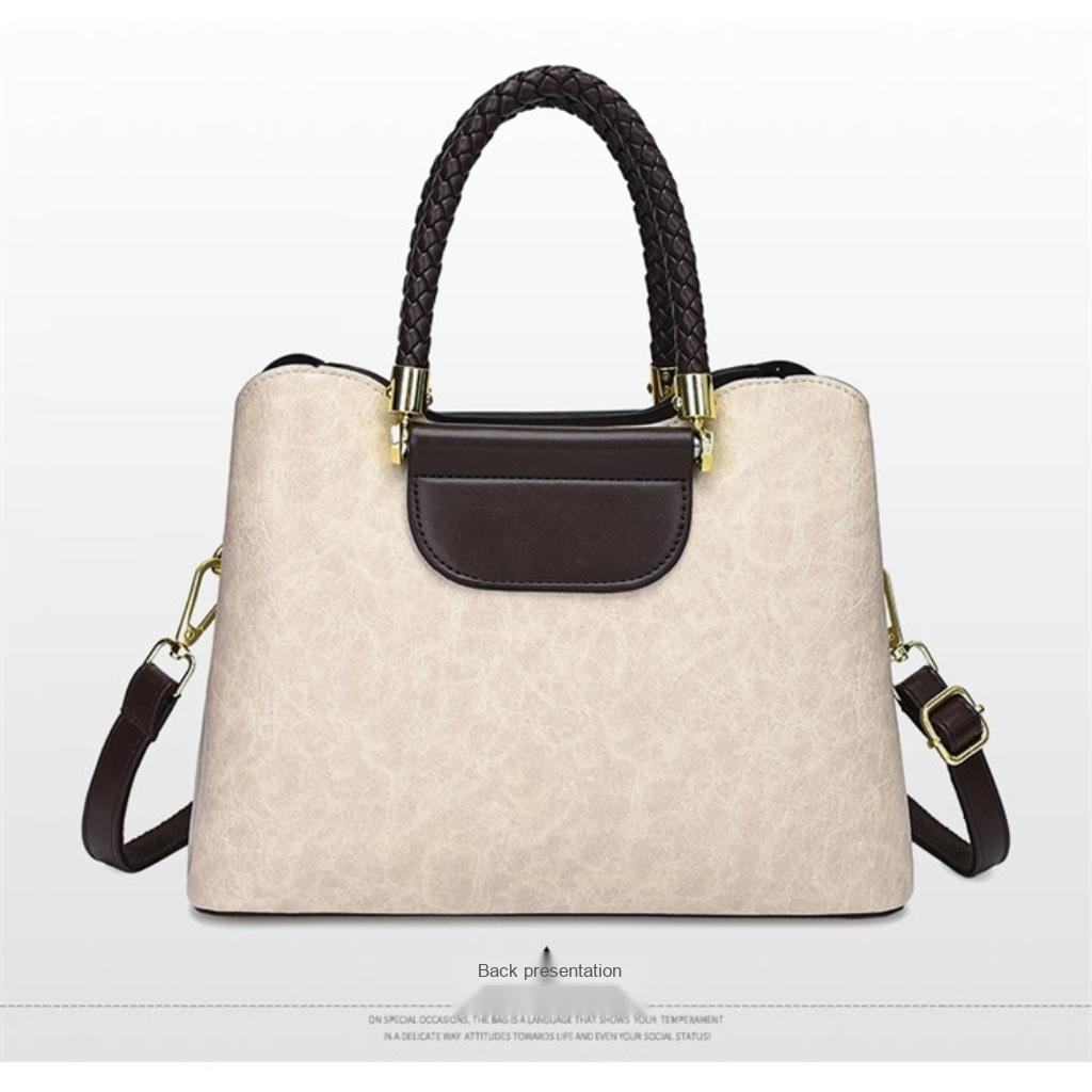 Handbag Women Faux Leather Adjustable Strap Daily Commute