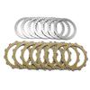 Motorcycle Clutch Friction Steel Plates Kit 22201MT7‑000 22321‑MG8‑000 For Honda NR750N RVF750 RC45 Engine Clutch Disc Accessory