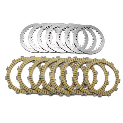 Motorcycle Clutch Friction Steel Plates Kit 22201MT7‑000 22321‑MG8‑000 For Honda NR750N RVF750 RC45 Engine Clutch Disc Accessory