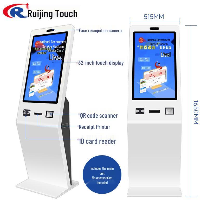 22/32 Inch Multifunctional Self-Service Kiosk for Hospital and Government Queue Management