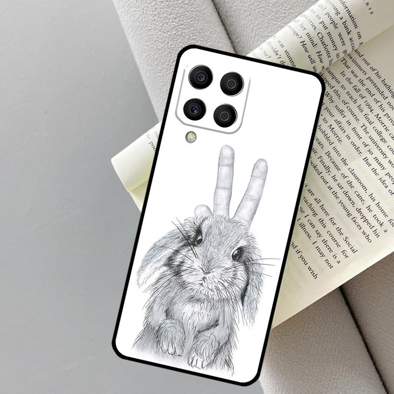 

Cute Bunny Rabbit For Samsung Galaxy M21 M33 M53 M13 M12 M32 M52 M11 M31 M35 M55 M15 M14 M34 M54 M06 M16 Case Samsung M22