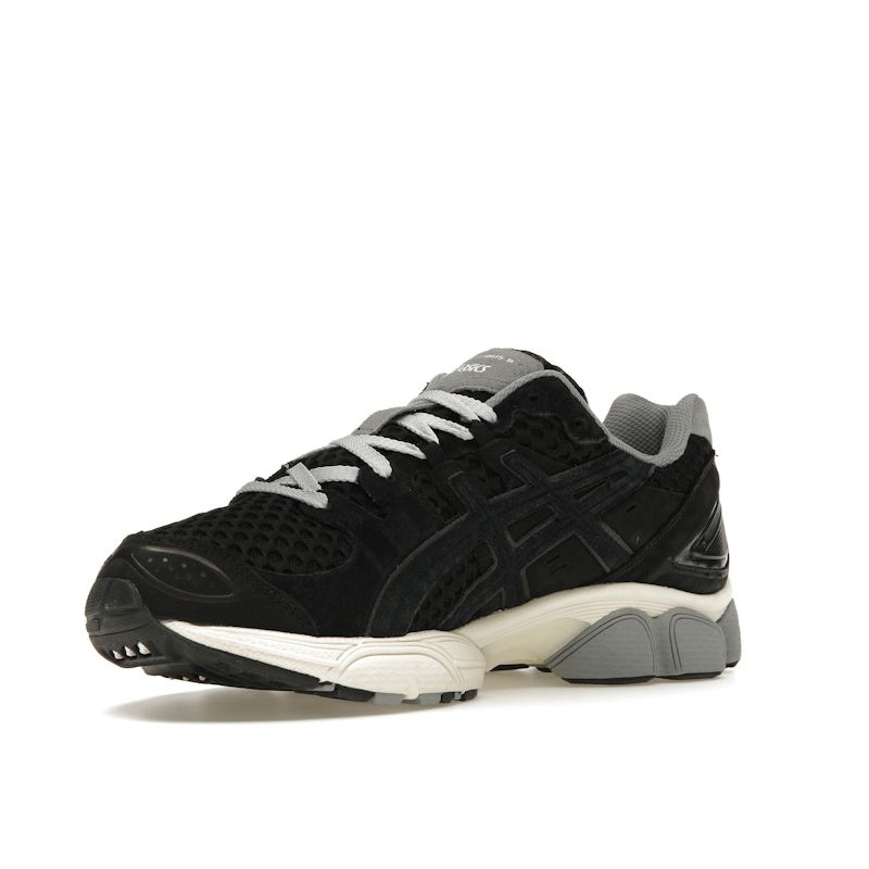 The Ennoy Professional X ASICS Gel Nimbus 9 Black Sheet Rock Unisex Sneakers 1201A986-002