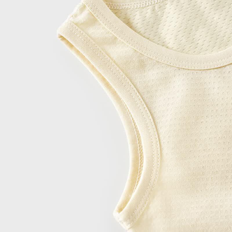 TONGTAI Baby Summer Pure Cotton Sleeveless Vest