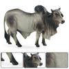 2x Mini Wildlife Animals Figurines Figures Model Realistic for Easter Gift Party Supplies