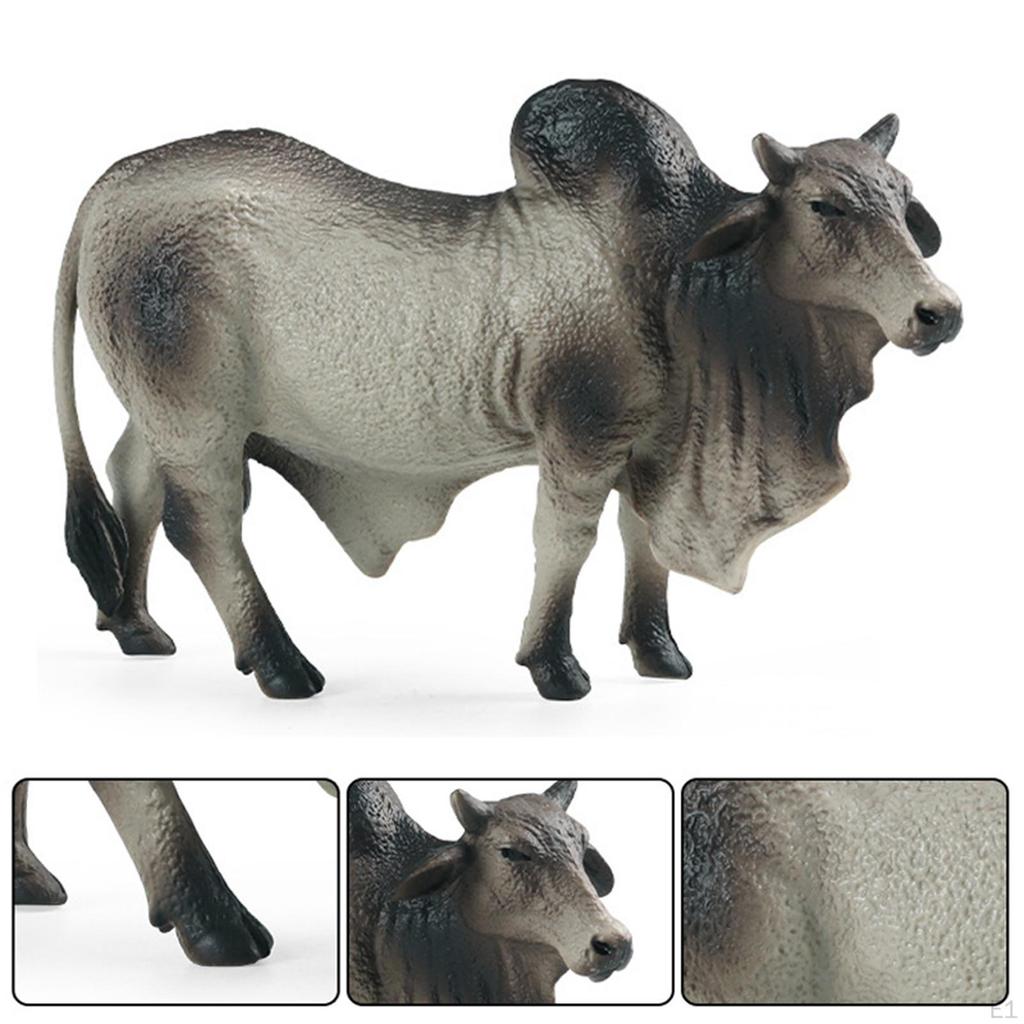 2x Mini Wildlife Animals Figurines Figures Model Realistic for Easter Gift Party Supplies